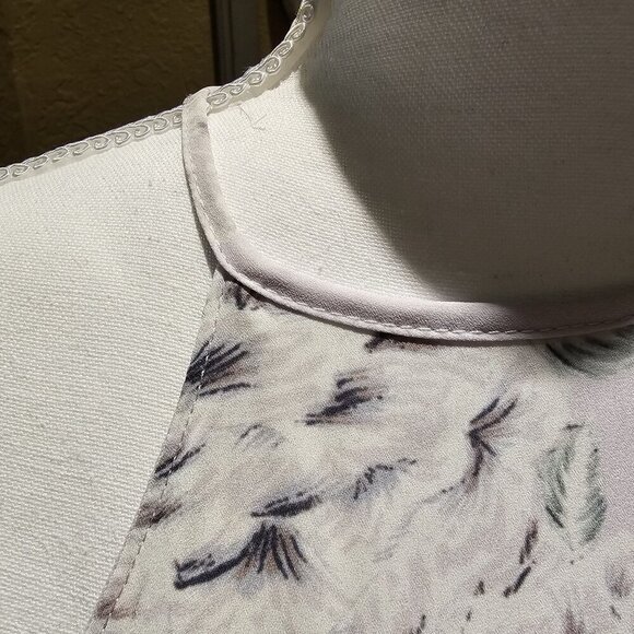 Show Me Your Mumu Gomez Lilac Floral Halter Dress M Keyhole Back - Picture 7 of 8